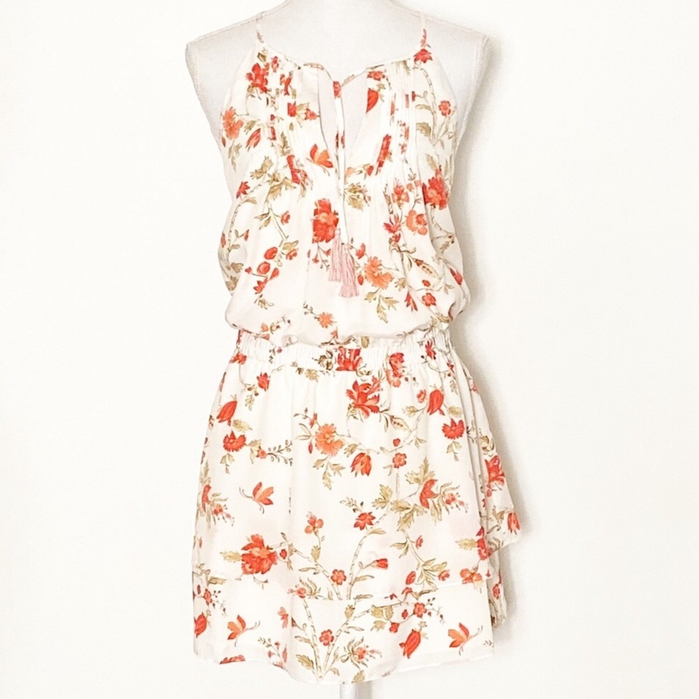 ✔️NWT|JOIE|Pin-tuck Pleated Floral Dress|L…